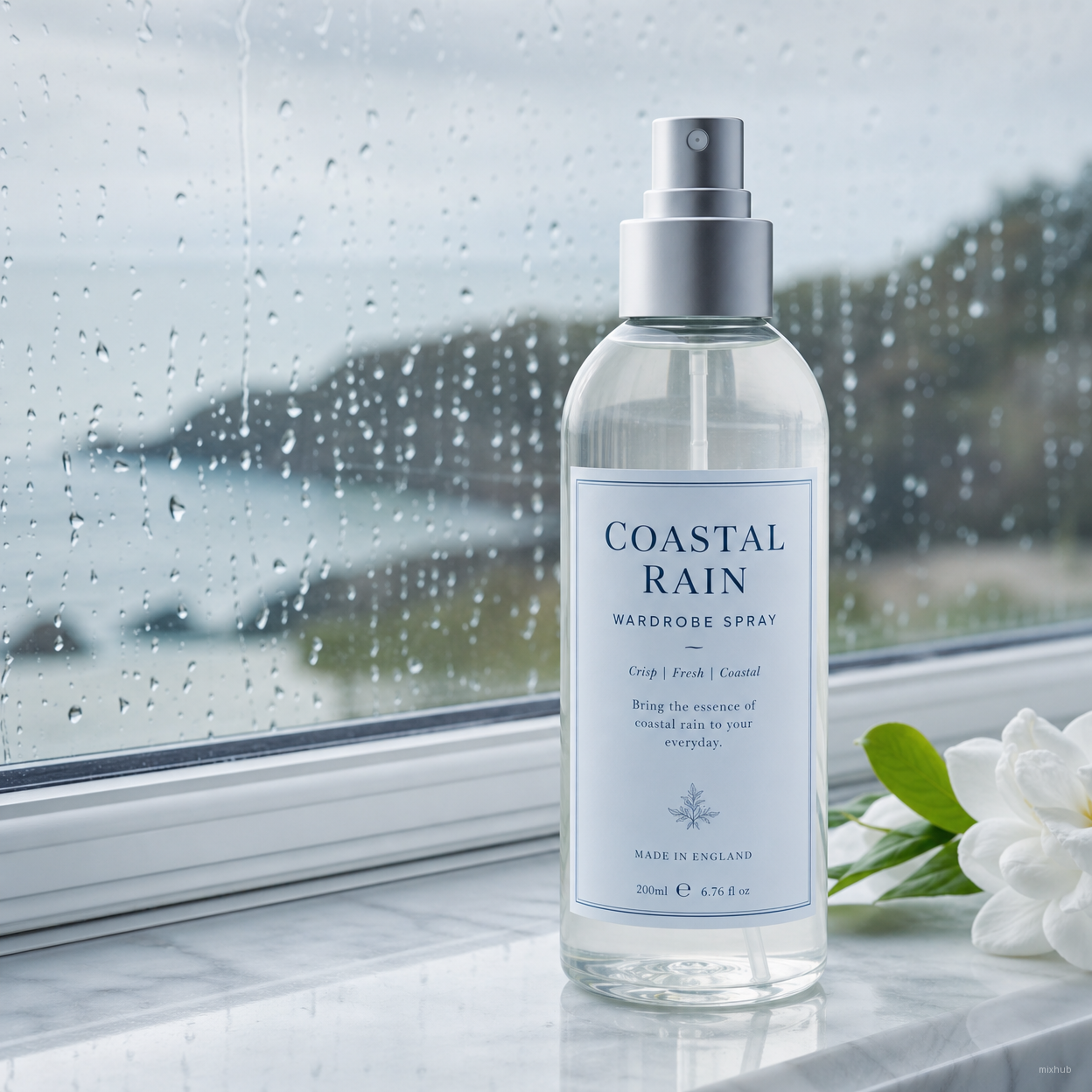 Premium high-quality Coastal Rain Wardrobe Spray from our exclusive Room & Linen Sprays line. Crafted for luxury.