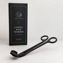 Matte Black Candle Wick Trimmer