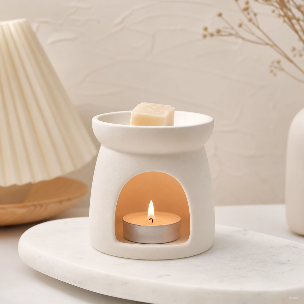 Minimalist Ceramic Candle Warmer