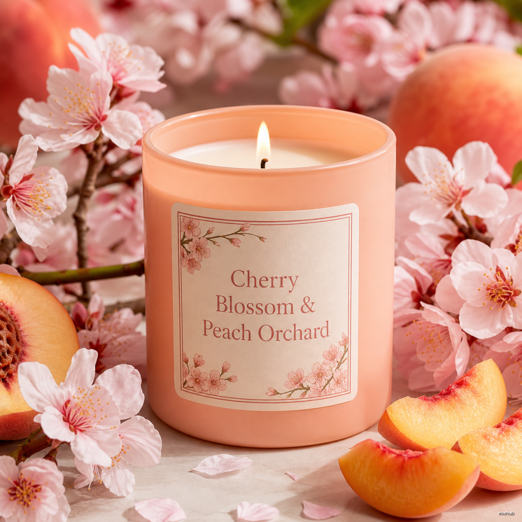 Cherry Blossom Candle