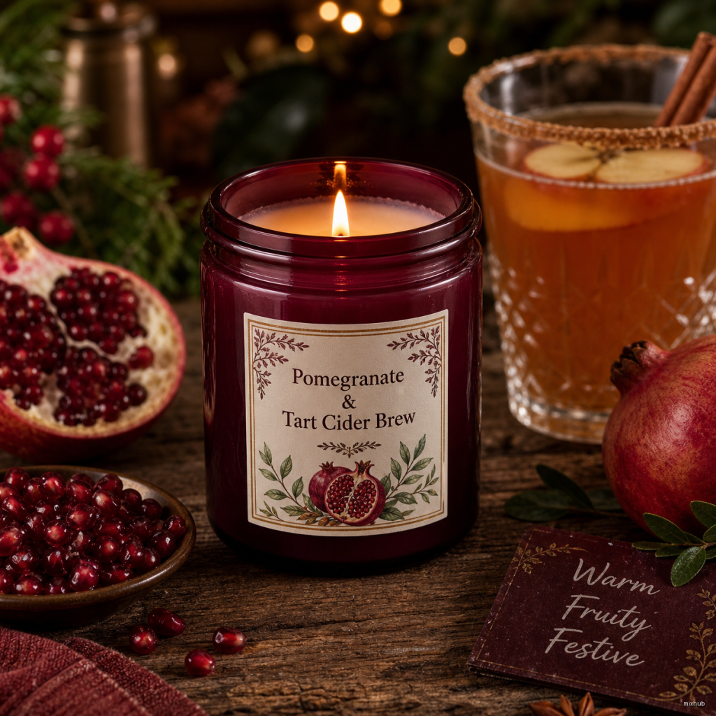 Pomegranate Cider Candle