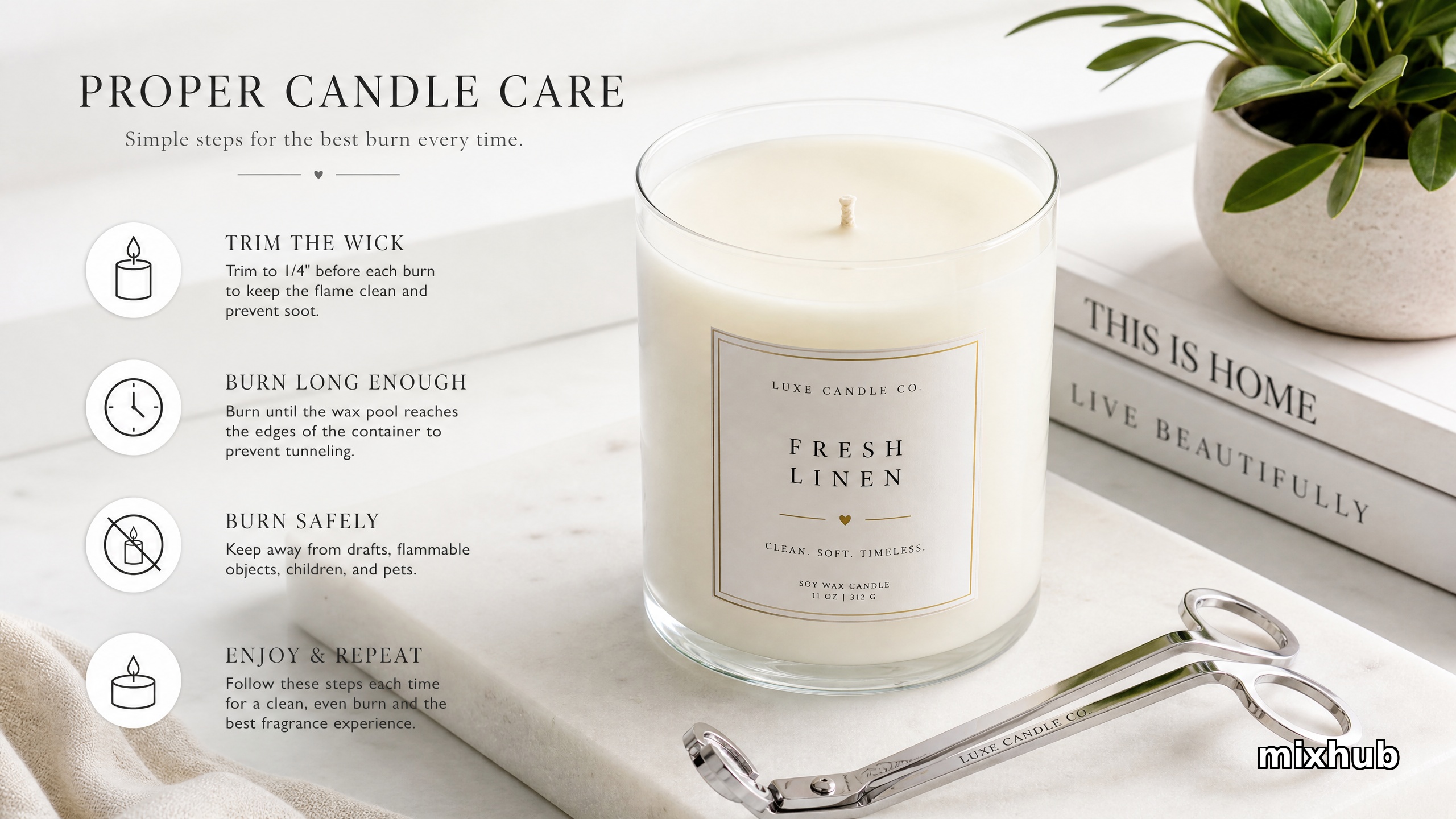 Beginner Guide to Proper Candle Care and Eliminating Tunneling