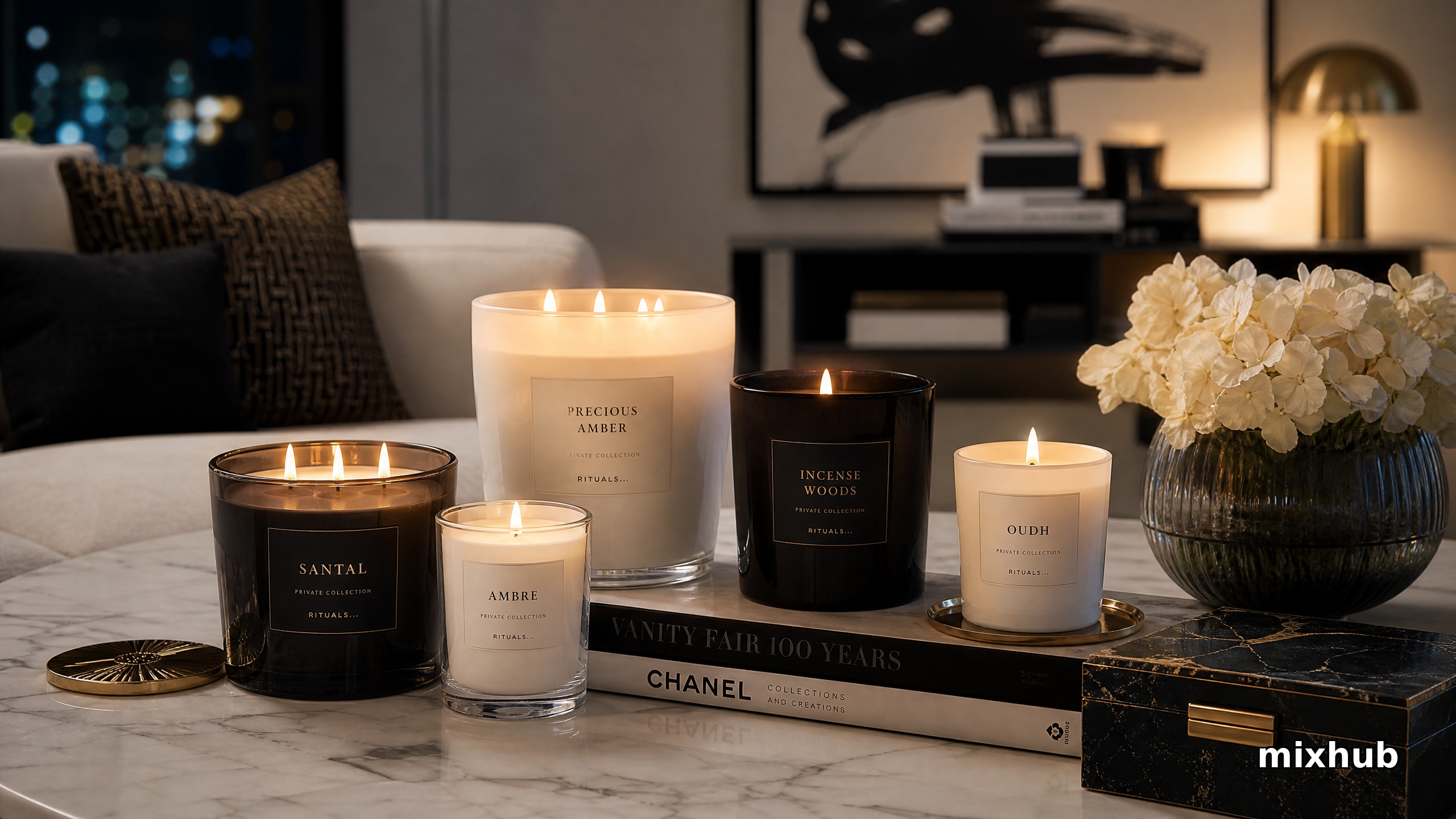 How to Decorate Your Living Space with Statement Luxury Scented Candles